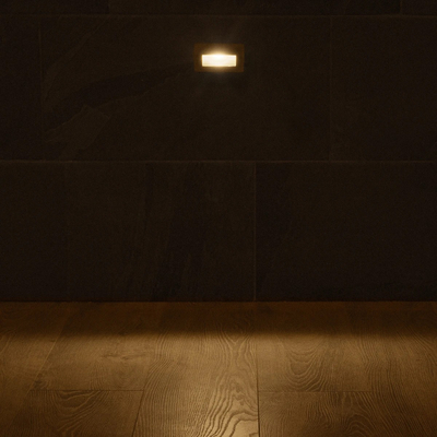 kelvo® STEPART KLV-101-0081 Μοντέρνο Χωνευτό Φωτιστικό Σκαλοπατιού - Διαδρόμου LED 3W 375lm 45° AC 220-240V Αδιάβροχο IP65 Θερμό Λευκό 2700K - Lumileds SMD Chip & TÜV SÜD Driver - Γκρι Ανθρακί Ματ - Μ10.5 x Π4.5 x Υ6cm / Q9.12 x 4.49cm - 5 Χρόνια Εγγύηση