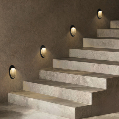 kelvo® STEPART KLV-101-0101 Μοντέρνο Φωτιστικό Σκαλοπατιού - Διαδρόμου LED 3W 375lm 45° AC 220-240V Αδιάβροχο IP65 Θερμό Λευκό 2700K - Lumileds SMD Chip & TÜV SÜD Driver - Μαύρο Ματ - Μ13 x Π5.5 x Υ26cm - 5 Χρόνια Εγγύηση