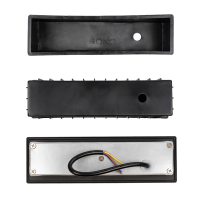 kelvo® STEPART KLV-101-0086 Μοντέρνο Χωνευτό Φωτιστικό Σκαλοπατιού - Διαδρόμου LED 6W 750lm 45° AC 220-240V Αδιάβροχο IP65 Θερμό Λευκό 2700K - Lumileds SMD Chip & TÜV SÜD Driver - Μαύρο Ματ - Μ21 x Π5.5 x Υ6.5cm / Q20.3 x 5.6cm - 5 Χρόνια Εγγύηση