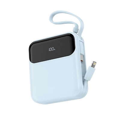 Powerbank Mini - Fast Charge - 10.000mah - DX337 - 813669 - Blue