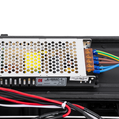 GLOBOSTAR® LUMOWALL 41003 Κυρτή Οθόνη Video Wall P3.91 Καμπίνα 50x100cm LED 360W 3840Hz 32768 Dots ≥5600cd/㎡ Nits AC 220-240V Εξωτερικού Χώρου IP65 Full Color S1/16 14Bits - Κάρτα NovaStar A8S-N+HUB - Curved -10/+15 Angle - Προστατευτικά Γωνιών - Nationstar SMD1921 & CZCL Driver - Μ50 x Π8.5 x Υ100cm - 2 Χρόνια Εγγύηση