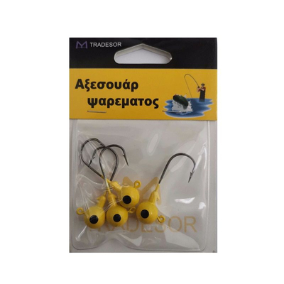 Μολυβοκεφαλές με αγκίστρι - 3.5gr - 5pcs - 830184