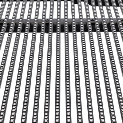 GLOBOSTAR® OPTILED 41005 Διάφανη Οθόνη Video Wall P3.91 Καμπίνα 100x50cm LED 110W 3840Hz 32768 Dots ≥4500cd/㎡ Nits AC 220-240V Εσωτερικού Χώρου IP31 Full Color S1/8 14Bits - Κάρτα NovaStar A5S-N - Nationstar SMD1921 & Yuanchi Driver - Μ100 x Π7.5 x Υ50cm - 2 Χρόνια Εγγύηση