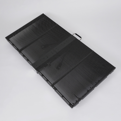 GLOBOSTAR® TRUEVIEW 41006 Διάφανη Οθόνη Video Wall P3.91 Καμπίνα 100x50cm LED 130W 3840Hz 32768 Dots ≥4500cd/㎡ Nits AC 220-240V Εξωτερικού Χώρου IP65 Full Color S1/8 14Bits - Κάρτα NovaStar A5S-N - Nationstar SMD1921 & Yuanchi Driver - Μ100 x Π8 x Υ50cm - 2 Χρόνια Εγγύηση