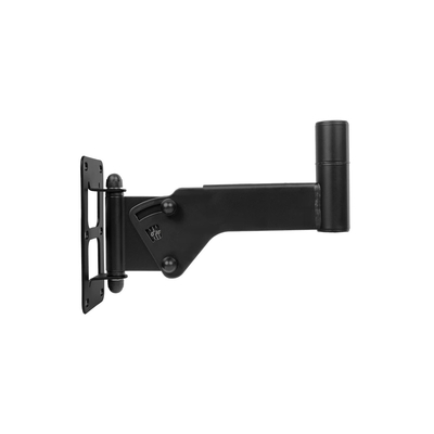 GLOBOSTAR® FDB WB1-2 98036 Επιτοίχια Ρυθμιζόμενη Βάση για Τοποθέτηση Ηχείων - IP20 - Μαύρο - Μ9 x Π27.5 x Υ20cm