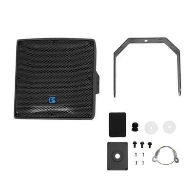 GLOBOSTAR® FDB LT206PT 98037 Επιτοίχιο Παθητικό Ηχείο Εγκαταστάσεων με Μετασχηματιστή 100V & 8Ω - 100W RMS (400W Peak) - 1 x 6.5 Inches LF & 1 x 1 Inches HF - Αδιάβροχο IP56 - Μαύρο - Μ32 x Π26 x Υ26cm - 2 Χρόνια Εγγύηση