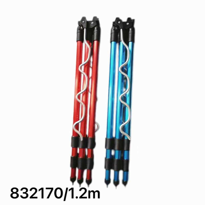 Βάση στήριξης καλαμιών 6 θέσεων - Μεταλλική - 1.2m - 832170