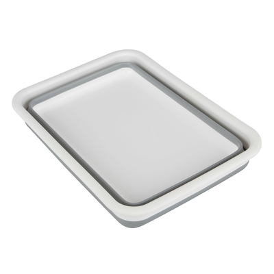 ΚΟΥΒΑΣ ΠΛΥΣΙΜΑΤΟΣ/ΚΑΛΑΘΙ ΜΕΤΑΦΟΡΑΣ ΑΝΤΙΚΕΙΜΕΝΩΝ ΠΤΥΣΣΟΜΕΝΟΣ 5>25cm ΜΕ ΧΕΙΡΟΛΑΒΗ 10LT ΛΕΥΚΟ/ΓΚΡΙ