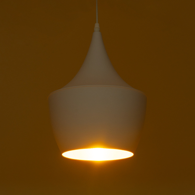 GLOBOSTAR® SHANGHAI 01026 Μοντέρνο Κρεμαστό Φωτιστικό Οροφής με Ντουί 3 x E27 AC 220-240V IP20 - Λευκό & Χρυσό - Μ79.5 x Π79.5 x Υ38cm - Σετ 3 Τεμαχίων