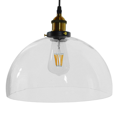 GLOBOSTAR® WICKHAM 01171 Vintage Κρεμαστό Φωτιστικό Οροφής με Ντουί 1 x E27 AC 220-240V IP20 - Πολύχρωμο - Μ30 x Π30 x Y25cm