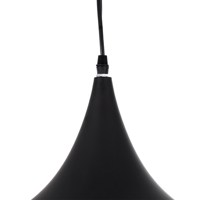 GLOBOSTAR® SHANGHAI 01025 Μοντέρνο Κρεμαστό Φωτιστικό Οροφής με Ντουί 3 x E27 AC 220-240V IP20 - Μαύρο & Χρυσό - Μ79.5 x Π79.5 x Υ38cm - Σετ 3 Τεμαχίων