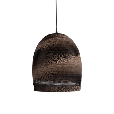 GLOBOSTAR® SANTORINI 01296 Boho Κρεμαστό Φωτιστικό Οροφής με Ντουί 1 x E27 AC 220-240V IP20 - Καφέ - Μ35 x Π35 x Υ40cm