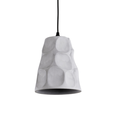 GLOBOSTAR® TRIBECA 01327 Μοντέρνο Κρεμαστό Φωτιστικό Οροφής με Ντουί 1 x E27 AC 220-240V IP20 - Γκρι - Μ18 x Π18 x Υ23cm