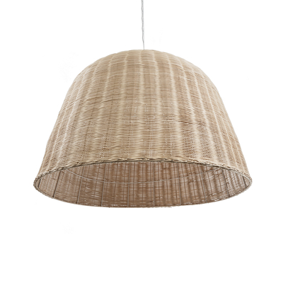 GLOBOSTAR® BAHAMAS 01570 Boho Κρεμαστό Φωτιστικό Οροφής με Ντουί 1 x E27 AC 220-240V IP20 - Μπεζ - Μ90 x Π90 x Y70cm