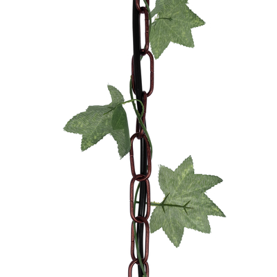 GLOBOSTAR® NEST 01642 Vintage Κρεμαστό Φωτιστικό Οροφής με Ντουί 1 x E27 AC 220-240V IP20 - Χάλκινο & Πράσινο - Μ48 x Π38 x Y40cm