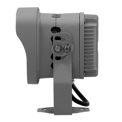 GLOBOSTAR® FLOOD-XENA 05021 Προβολέας Σποτ Wall Washer LED 24W 2400lm 10° AC 24V Αδιάβροχο IP65 RGB - Anthracite Grey - L13.5 x W11 x H15cm - 3 Years Warranty