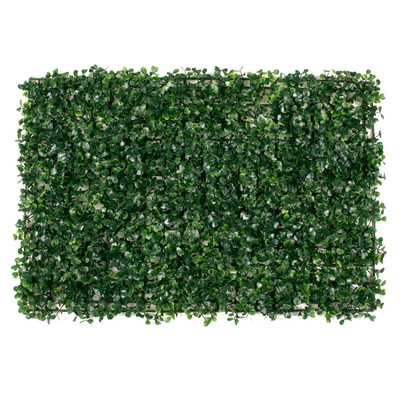 GLOBOSTAR® BUXUS 78415 Τεχνητό Πάνελ Φυλλωσιάς / Κάθετος Κήπος Πυξάρι - Πράσινο - Μ60 x Π4 x Υ40cm