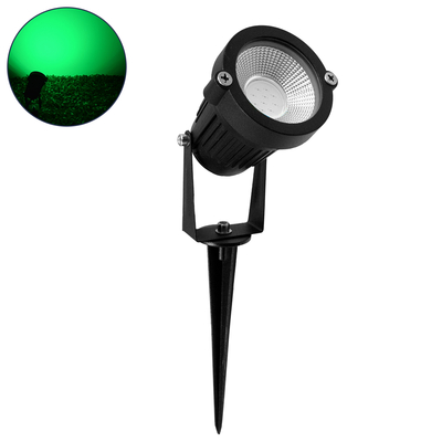 GLOBOSTAR® TREECOBO 75586 Φωτιστικό Σποτ για Φυτά - Δέντρα με Βάση Κήπου / Καρφωτό LED 10W 800lm 35° DC 24V Αδιάβροχο IP67 Πράσινο Dimmable - Bridgelux COB Chip - Μαύρο - Μ6 x Π6 x Υ12.5cm - 2 Χρόνια Εγγύηση