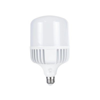 GloboStar® HIGHBAY 60064 Λάμπα E27 LED 50W 4850lm 260° AC 220-240V Αδιάβροχο IP54 Φυσικό Λευκό 4500K - Lumileds SMD Chip - Λευκό Γαλακτερό - Μ12 x Π12 x Υ20cm - 3 Χρόνια Εγγύηση