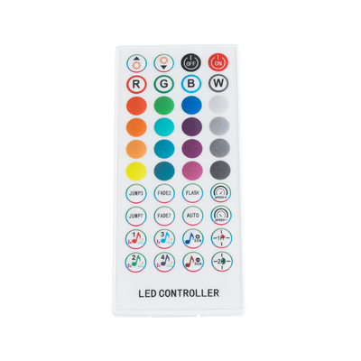 GloboStar® 73431 Ασύρματος Bluetooth LED RGB & Music Controller Sound Activated με Χειριστήριο IR & 2 Εξόδους RGB DC 5-12V Max 100W