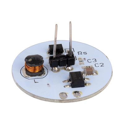 GLOBOSTAR® G4BACK 76102 Λάμπα G4 LED 4.5W 450lm 120° DC 12-24V IP20 Ψυχρό Λευκό 6000K Dimmable - Sanan SMD Chip - Back Pin - Μ3 x Π3 x Υ0.8cm - 2 Χρόνια Εγγύηση