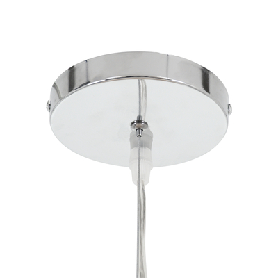 GLOBOSTAR® MANGEA 00717 Boho Κρεμαστό Φωτιστικό Οροφής με Ντουί 1 x E27 AC 220-240V IP20 - Μπεζ - Μ100 x Π100 x Υ59cm