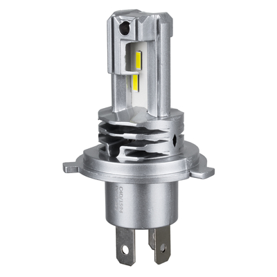 GLOBOSTAR® LEDKITM4 81665 Λάμπα H4 CANbus LED 20W/40W 3200lm/6400lm 360° DC 12-24V Αδιάβροχο IP65 Ψυχρό Λευκό 6000K - CREE COB Chip - Μ4.7 x Π4.7 x Υ8.2cm - Πακέτο 2 Τεμαχίων - 2 Χρόνια Εγγύηση