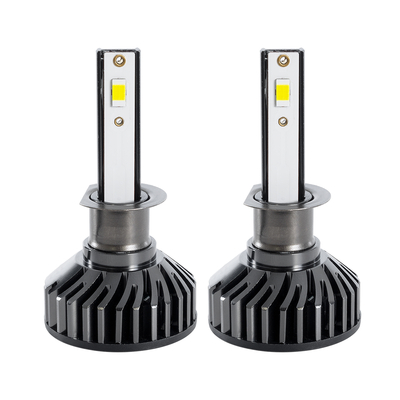 GLOBOSTAR® LEDKITF2 82020 Λάμπα H1 CANbus LED 30W/60W 3500lm/7000lm 360° DC 12-24V Αδιάβροχο IP65 Ψυχρό Λευκό 6000K - CREE COB Chip - Μ4 x Π4 x Υ7cm - Πακέτο 2 Τεμαχίων - 2 Χρόνια Εγγύηση