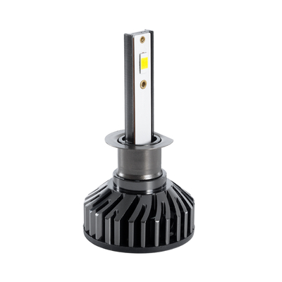 GLOBOSTAR® LEDKITF2 82020 Λάμπα H1 CANbus LED 30W/60W 3500lm/7000lm 360° DC 12-24V Αδιάβροχο IP65 Ψυχρό Λευκό 6000K - CREE COB Chip - Μ4 x Π4 x Υ7cm - Πακέτο 2 Τεμαχίων - 2 Χρόνια Εγγύηση