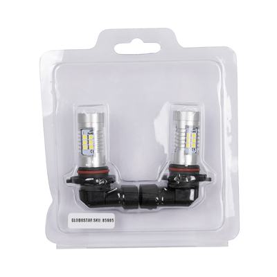 GloboStar® 85605 HB3 9005 JHY Line KIT Βασικού Φωτισμού Αυτοκινήτου & Μοτοσυκλέτας 2nd Generation Can-Bus Series LED SMD 3030 80W 8000lm DC 12V Αδιάβροχο IP65 Ψυχρό Λευκό 6000K