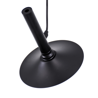 GLOBOSTAR® CELEST 00789 Μοντέρνο Κρεμαστό Φωτιστικό Οροφής με Ντουί 1 x G9 AC 220-240V IP20 - Μαύρο & Λευκό - Μ20 x Π20 x Υ26.5cm