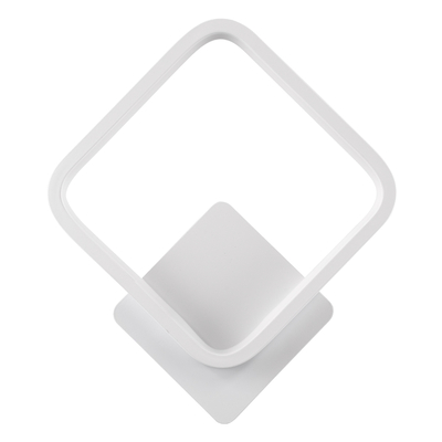 GLOBOSTAR® LENA 61080 Μοντέρνο Φωτιστικό Τοίχου - Απλίκα LED 12W 1440lm 300° AC 220-240V IP20 Ρυθμιζόμενο Λευκό CCT με On/Off 2700K/4500K/6000K - Lumileds SMD Chip - Λευκό Ματ - Μ25 x Π5.5 x Υ29.5cm - 3 Χρόνια Εγγύηση