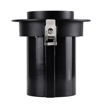 GLOBOSTAR® VIRGO-B 60312 Χωνευτό Κινούμενο Downlight Σποτ LED 20W 2600lm 36° AC 220-240V IP20 Φυσικό Λευκό 4500K - Bridgelux COB Chip & TÜV SÜD Driver - Μαύρο Ματ - Μ13.5 x Π13.5 x Υ14cm / Q11.5cm - 5 Χρόνια Εγγύηση