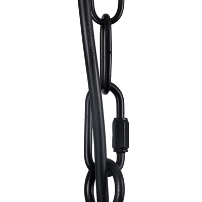 GLOBOSTAR® PENNSYLVANIA 00541 Vintage Κρεμαστό Φωτιστικό Οροφής με Ντουί 6 x E14 AC 220-240V IP20 - Μαύρο & Μπεζ - Μ64 x Π64 x Υ63cm