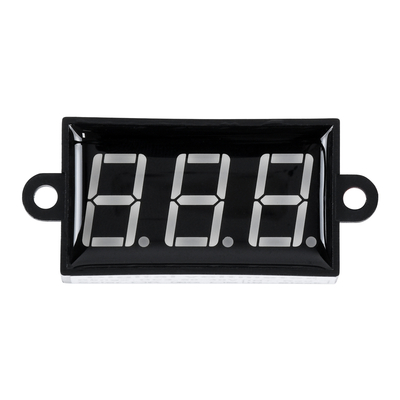 GloboStar® 79986 Όργανο Μέτρησης Τάσης Βολτόμετρο με Οθόνη LED Display DC 3.5 έως 30V Πράσινο Μ5.5 x Π1.5 x Υ2.5cm