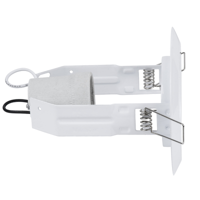 GLOBOSTAR® ACIDA 77844 Χωνευτή Βάση για Σποτ R63 με Ντουί E27 IP20 - Λευκό - Μ11 x Π11 x Υ11cm / Q9cm