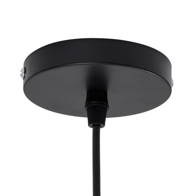 GLOBOSTAR® ALOHA 01752 Boho Κρεμαστό Φωτιστικό Οροφής με Ντουί 1 x E27 AC 220-240V IP20 - Καφέ - Μ45 x Π45 x Υ48cm