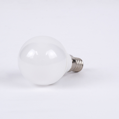 GLOBOSTAR® SPHERE 60013 Λάμπα E14 G45 LED 4W 388lm 260° AC 220-240V IP20 Φυσικό Λευκό 4500K - Lumileds SMD Chip - Λευκό Γαλακτερό - Μ4.5 x Π4.5 x Υ7.8cm - 3 Χρόνια Εγγύηση