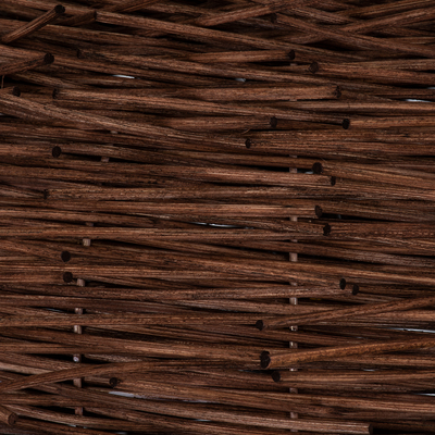 GLOBOSTAR® MINORCA 01734 Boho Κρεμαστό Φωτιστικό Οροφής με Ντουί 1 x E27 AC 220-240V IP20 - Καφέ - Μ60 x Π60 x Y35cm