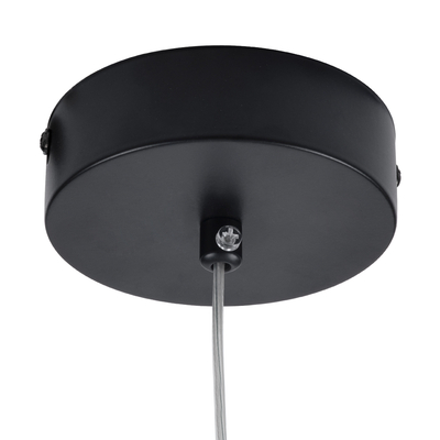 GLOBOSTAR® TEARS 61309 Μοντέρνο Κρεμαστό Φωτιστικό Οροφής LED 3W 330lm 180° AC 220-240V IP20 Ρυθμιζόμενο Λευκό CCT με Χειριστήριο από 2700K έως 6000K Dimmable - Lumileds SMD Chip - Μαύρο Ματ - Μ3.2 x Π3.2 x Υ51.5cm - 3 Χρόνια Εγγύηση