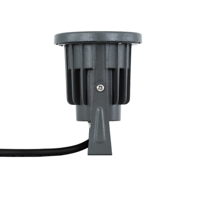 GLOBOSTAR® TREETZINA 90351 Φωτιστικό Σποτ για Φυτά - Δέντρα με Βάση Κήπου / Καρφωτό LED 3W 330lm 10° DC 24V Αδιάβροχο IP65 Θερμό Λευκό 2700K Dimmable - Bridgelux SMD Chip - Γκρι Ανθρακί - Μ10.5 x Π7.5 x Υ7.5cm - 3 Χρόνια Εγγύηση