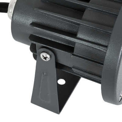 GLOBOSTAR® TREETZINA 90351 Φωτιστικό Σποτ για Φυτά - Δέντρα με Βάση Κήπου / Καρφωτό LED 3W 330lm 10° DC 24V Αδιάβροχο IP65 Θερμό Λευκό 2700K Dimmable - Bridgelux SMD Chip - Γκρι Ανθρακί - Μ10.5 x Π7.5 x Υ7.5cm - 3 Χρόνια Εγγύηση