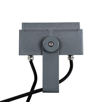 GLOBOSTAR® FLOODTINY 90370 Προβολέας Σποτ Wall Washer LED 27W 2295lm 3° DC 24V Αδιάβροχο IP65 Πολύχρωμο RGBW Dimmable DMX512 - Bridgelux SMD Chip - Γκρι Ανθρακί - Μ13.8 x Π16.4 x Υ7cm - 3 Χρόνια Εγγύηση