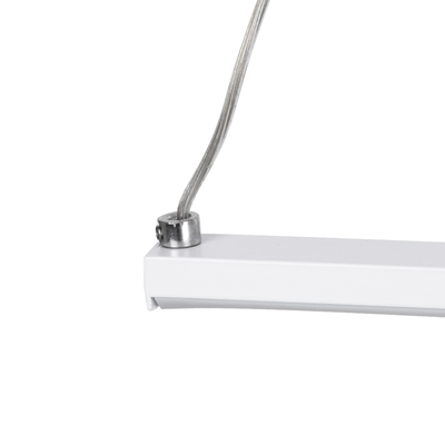 GLOBOSTAR® ROME 61295 Μοντέρνο Κρεμαστό Φωτιστικό Οροφής LED 24W 2640lm 200° AC 220-240V IP20 Ρυθμιζόμενο Λευκό CCT με On/Off 2700K/4500K/6000K - Lumileds SMD Chip - Λευκό Ματ - Μ65.5 x Π4 x Υ33cm - 3 Χρόνια Εγγύηση