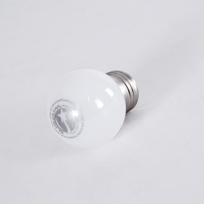 GLOBOSTAR® SPHERE 76092 Λάμπα E27 G45 LED 3W 240lm 260° AC 220-240V IP20 Θερμό Λευκό 2700K - Sanan SMD Chip - Λευκό Γαλακτερό - Μ4.5 x Π4.5 x Υ6.9cm - 2 Χρόνια Εγγύηση