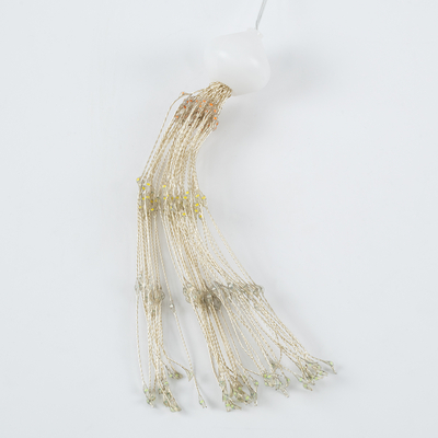 GloboStar® 79797 Διακοσμητική Γιρλάντα Μπαταρίας (3xAAA Δεν Περιλαμβάνονται) 200 LED 3 Watt και Ασύρματο Χειριστήριο 8 Προγραμμάτων Φωτισμού Dimmable Πολύχρωμο RGB