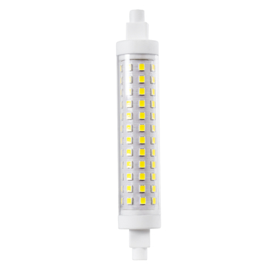 GLOBOSTAR® TUBINI 60396 Λάμπα R7S 118mm LED 12W 1452lm 360° AC 220-240V IP20 Ψυχρό Λευκό 6000K - Lumileds SMD Chip - Μ11.8 x Π2.2 x Υ2.2cm - 3 Χρόνια Εγγύηση