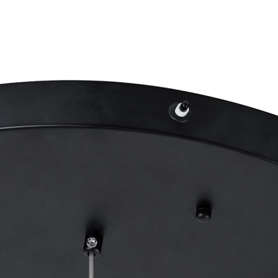 GLOBOSTAR® TEARS 61313 Μοντέρνο Κρεμαστό Φωτιστικό Οροφής LED 36W 3960lm 180° AC 220-240V IP20 Ρυθμιζόμενο Λευκό CCT με Χειριστήριο από 2700K έως 6000K Dimmable - Lumileds SMD Chip - Μαύρο - Μ60 x Π60 x Υ51.5cm - 3 Χρόνια Εγγύηση