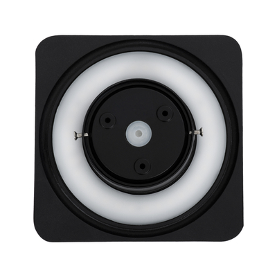 GLOBOSTAR® HELIO-S 60495 Μοντέρνο Φωτιστικό Τοίχου - Απλίκα LED 7W 840lm 120° AC 220-240V Αδιάβροχο IP65 Φυσικό Λευκό 4500K - Lumileds SMD Chip & TÜV SÜD Driver - Μαύρο Ματ - Μ16 x Π5 x Υ16cm - 5 Χρόνια Εγγύηση