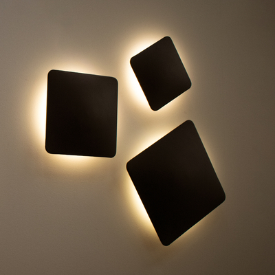 GLOBOSTAR® HELIO-S 60495 Μοντέρνο Φωτιστικό Τοίχου - Απλίκα LED 7W 840lm 120° AC 220-240V Αδιάβροχο IP65 Φυσικό Λευκό 4500K - Lumileds SMD Chip & TÜV SÜD Driver - Μαύρο Ματ - Μ16 x Π5 x Υ16cm - 5 Χρόνια Εγγύηση